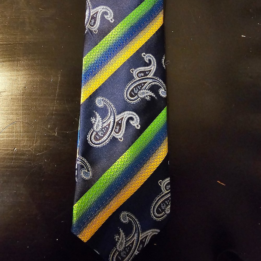 Karl Knox Paisley Mens Tie